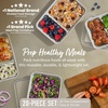 image:imageBentgo Prep  20Piece 2Compartment Reusable Meal Prep Containers with Lids PFAS amp BPA Free Materials Durable Microwave Freezer amp Dishwasher Safe To Go Food Storage Whisper Gray  3 Cup Capacity Portion Control Stackable PFAS amp BPAFree Microwave Freezer amp DishwasherSafe Whisper GrayWhisper Gray