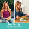image:imageBentgo Prep  20Piece 2Compartment Reusable Meal Prep Containers with Lids PFAS amp BPA Free Materials Durable Microwave Freezer amp Dishwasher Safe To Go Food Storage Whisper Gray  3 Cup Capacity Portion Control Stackable PFAS amp BPAFree Microwave Freezer amp DishwasherSafe Whisper GrayMint