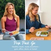 image:imageBentgo Prep  20Piece 2Compartment Reusable Meal Prep Containers with Lids PFAS amp BPA Free Materials Durable Microwave Freezer amp Dishwasher Safe To Go Food Storage Whisper Gray  3 Cup Capacity Portion Control Stackable PFAS amp BPAFree Microwave Freezer amp DishwasherSafe Whisper GraySky