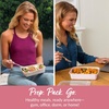 image:imageBentgo Prep 1Compartment Meal Prep Containers with Lids 20 Piece Set  4 Cup Capacity Portion Control Stackable PFAS amp BPAFree Microwave Freezer amp DishwasherSafe Peony GlitterBlush Pink