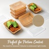 image:imageBentgo Prep 1Compartment Meal Prep Containers with Lids 20 Piece Set  4 Cup Capacity Portion Control Stackable PFAS amp BPAFree Microwave Freezer amp DishwasherSafe Peony GlitterGold