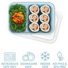 image:imageBentgo Prep 2Compartment Snack Containers 20 Piece PFAS amp BPAFree  Portion Control Stackable Durable Microwave Freezer amp DishwasherSafe PFAS amp BPAFree SkySky