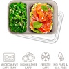 image:imageBentgo Prep 2Compartment Snack Containers 20 Piece PFAS amp BPAFree  Portion Control Stackable Durable Microwave Freezer amp DishwasherSafe PFAS amp BPAFree SkyClay