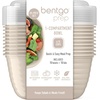 image:imageBentgo Prep Food Storage Bowls with Lids 10 Pack PFAS amp BPAFree  1 Compartment Stackable Portion Control Microwave Freezer amp DishwasherSafe Reusable ChampagneTan Stone