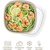 image:imageBentgo Prep Food Storage Bowls with Lids 10 Pack PFAS amp BPAFree  1 Compartment Stackable Portion Control Microwave Freezer amp DishwasherSafe Reusable ChampagneChampagne