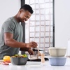 image:imageBentgo Prep Food Storage Bowls with Lids 10 Pack PFAS amp BPAFree  1 Compartment Stackable Portion Control Microwave Freezer amp DishwasherSafe Reusable ChampagneChampagne