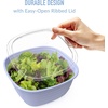 image:imageBentgo Prep Food Storage Bowls with Lids 10 Pack PFAS amp BPAFree  1 Compartment Stackable Portion Control Microwave Freezer amp DishwasherSafe Reusable ChampagnePeriwinkle