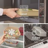 image:imageBentgo Prep Meal Prep Kit 1 2 amp 3Compartment Containers 60 Piece Set  Portion Control Stackable Microwave Freezer amp DishwasherSafe Reusable PFAS amp BPAFree Floral PastelsHoliday Glitter Collection