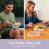 image:imageBentgo Prep Meal Prep Kit 1 2 amp 3Compartment Containers 60 Piece Set  Portion Control Stackable Microwave Freezer amp DishwasherSafe Reusable PFAS amp BPAFree Floral PastelsFloral Pastels