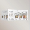 image:imageBentgo Prep Meal Prep Kit 1 2 amp 3Compartment Containers 60 Piece Set  Portion Control Stackable Microwave Freezer amp DishwasherSafe Reusable PFAS amp BPAFree Floral PastelsWhite Stone
