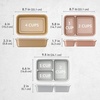image:imageBentgo Prep Meal Prep Kit 1 2 amp 3Compartment Containers 60 Piece Set  Portion Control Stackable Microwave Freezer amp DishwasherSafe Reusable PFAS amp BPAFree Floral PastelsGleam Metallics