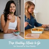 image:imageBentgo Prep Variety Kit 60 Piece Reusable Trays Bowls amp Snack Boxes  Portion Control Stackable CustomFit Lids Microwave Freezer amp DishwasherSafe PFAS amp BPAFree Floral PastelsFloral Pastels