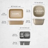 image:imageBentgo Prep Variety Kit 60 Piece Reusable Trays Bowls amp Snack Boxes  Portion Control Stackable CustomFit Lids Microwave Freezer amp DishwasherSafe PFAS amp BPAFree Floral PastelsGleam Metallics