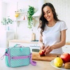 image:imageBentgo Prints Insulated Lunch Bag Set With Kids BentoStyle Lunch Box Mermaid Scales