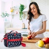 image:imageBentgo Prints Insulated Lunch Bag Set With Kids BentoStyle Lunch Box Space Rockets