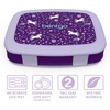 image:imageBentgo Prints Insulated Lunch Bag Set With Kids BentoStyle Lunch Box Unicorn