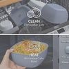 image:imageBentgo Salad Container Lunch Bowl with 4Compartment Toppings Tray 54 oz  LeakProof Dressing Container Reusable Fork BPAFree Microwave amp Dishwasher Safe GraySlate