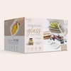 image:imageBentgo Signature Glass Food Storage Containers with Lids 8 Piece Set  LeakProof Airtight Borosilicate Glass PFAS amp BPAFree Microwave Oven Freezer amp DishwasherSafe Desert SageWhite Stone