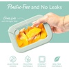 image:imageBentgo Signature Glass Food Storage Containers with Lids 8 Piece Set  LeakProof Airtight Borosilicate Glass PFAS amp BPAFree Microwave Oven Freezer amp DishwasherSafe Desert SageDesert Sage