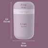 image:imageBentgo Snack Cup LeakProof Snack Container with Toppings Compartment  DualSealing Lid Airtight MicrowaveSafe Base Freezer amp TopRack DishwasherSafe OrchidOrchid