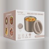 image:imageBentgo Stainless Steel Insulated Food Container LeakProof 19 fl oz  TripleLayer Insulation Vacuum Seal BuiltIn Handle Wide Opening Hot amp Cold Foods Stainless Steel SilverGold