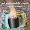 image:imageBentgo Stainless Steel Insulated Food Container LeakProof 19 fl oz  TripleLayer Insulation Vacuum Seal BuiltIn Handle Wide Opening Hot amp Cold Foods Stainless Steel SilverCarbon Black