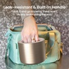 image:imageBentgo Stainless Steel Insulated Food Container LeakProof 19 fl oz  TripleLayer Insulation Vacuum Seal BuiltIn Handle Wide Opening Hot amp Cold Foods Stainless Steel SilverGold