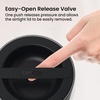 image:imageBentgo Stainless Steel Insulated Food Container LeakProof 19 fl oz  TripleLayer Insulation Vacuum Seal BuiltIn Handle Wide Opening Hot amp Cold Foods Stainless Steel SilverCarbon Black