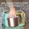 image:imageBentgo Stainless Steel Insulated Food Container LeakProof 19 fl oz  TripleLayer Insulation Vacuum Seal BuiltIn Handle Wide Opening Hot amp Cold Foods Stainless Steel SilverRose Gold