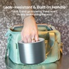 image:imageBentgo Stainless Steel Insulated Food Container LeakProof 19 fl oz  TripleLayer Insulation Vacuum Seal BuiltIn Handle Wide Opening Hot amp Cold Foods Stainless Steel SilverAqua