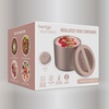 image:imageBentgo Stainless Steel Insulated Food Container LeakProof 19 fl oz  TripleLayer Insulation Vacuum Seal BuiltIn Handle Wide Opening Hot amp Cold Foods Stainless Steel SilverRose Gold