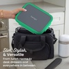 image:imageBentgo Stainless Steel Lunch Box LeakProof 3 Compartments 43 Cups  188 Stainless Steel Tray EasyOpen Clips PFAS amp BPAFree TopRack Dishwasher Safe Ages 3 Gray LeafGray Leaf