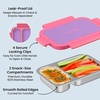 image:imageBentgo Stainless Steel Snack Box LeakProof 2 Compartments 2Cup CapacityLilac