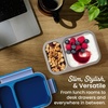 image:imageBentgo Stainless Steel Snack Box LeakProof 2 Compartments 2Cup CapacityNavy