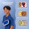 image:imageBentgo Stainless Steel Snack Box LeakProof 2 Compartments 2Cup CapacityNavy