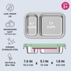 image:imageBentgo Stainless Steel Snack Box LeakProof 2 Compartments 2Cup CapacityStrawberry
