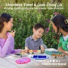 image:imageBentgo Stainless Steel Snack Box LeakProof 2 Compartments 2Cup CapacityStrawberry