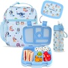 image:imageBentgo  BLUEY 3Piece Kids Lunch Set LeakProof Bento Box  Insulated Lunch Bag 15 fl oz Water Bottle PFAS amp BPAFree Ages 3 Hearts amp CraftsPlay Day
