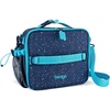 image:imageBentgo Kids Lunch Bag  DoubleInsulated Reusable Lunch Bag for Kids 3 with Adjustable Strap Holds Lunch BoxWater BottleSnacks EasyClean WaterResistant amp Pockets Glitter  Petal PinkConfetti Edition  Abyss Blue