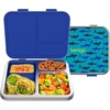 image:imageBentgo Kids Prints Stainless Steel LeakResistant 3Compartment Lunch Box  For Kids 3 Bonus Silicone Container Durable OdorFree DishwasherSafe PFAS amp BPAFree SharkShark