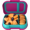image:imageBentgo Kids Snack LeakProof 2 Compartment BentoStyle Container  For Snacks amp Small Meals EasyOpen Latch Dishwasher Safe BPAFree for School Daycare amp Sports Ages 3 GreenNavyFuchsiaTeal