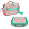image:imageBentgo Prints Insulated Lunch Bag Set With Kids BentoStyle Lunch Box Tropical