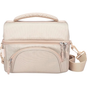 image:imageBentgo Deluxe Insulated Lunch Bag with Adjustable Strap amp Outer Pocket  Fits Most Bentgo Lunch Boxes Internal Mesh Pocket Safe amp Durable Materials SlateSand