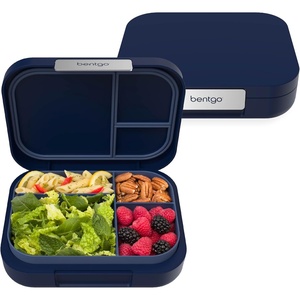 image:imageBentgo Modern Adult Bento Lunch Box with 34 Compartments  LeakResistant 55Cup Capacity Adjustable Divider Microwave amp DishwasherSafe Tray Mint GreenNavy