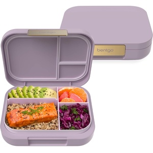 image:imageBentgo Modern Adult Bento Lunch Box with 34 Compartments  LeakResistant 55Cup Capacity Adjustable Divider Microwave amp DishwasherSafe Tray Mint GreenOrchid