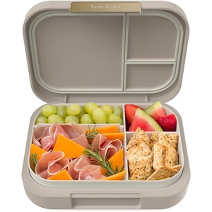 image:imageBentgo Modern Adult Bento Lunch Box with 34 Compartments  LeakResistant 55Cup Capacity Adjustable Divider Microwave amp DishwasherSafe Tray Mint GreenSandstone