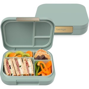 image:imageBentgo Modern Adult Bento Lunch Box with 34 Compartments  LeakResistant 55Cup Capacity Adjustable Divider Microwave amp DishwasherSafe Tray Mint GreenMint Green