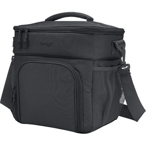 image:imageBentgo Prep Deluxe Insulated Meal Prep Lunch Bag for Adults Holds 5 Meals  Keeps Food Hot or Cold Up to 8 Hours WaterResistant Dual Compartments BlushDark Gray