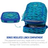image:imageBentgo 2in1 Backpack amp Insulated Lunch Bag Set With Kids Prints Lunch Box Shark