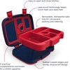 image:imageBentgo 2in1 Backpack amp Insulated Lunch Bag Set With Kids Prints Lunch Box Space Rockets